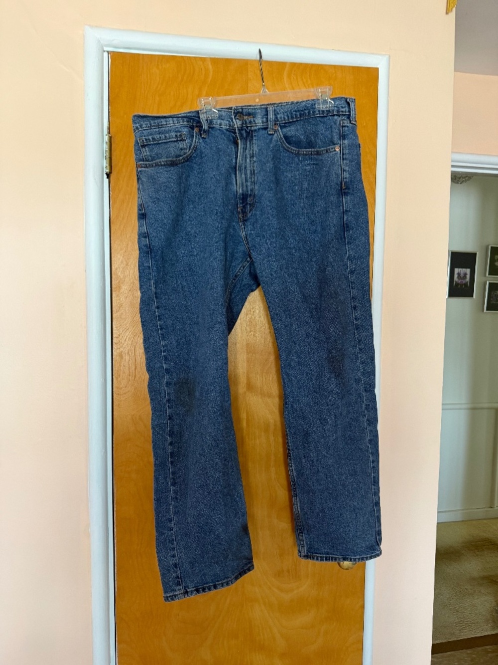 Mens Levi Strauss Signature Gold Regular Jeans, Size 38 x 30